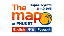 The Map of Phuket (ENG & RUS and ENG & CHN)